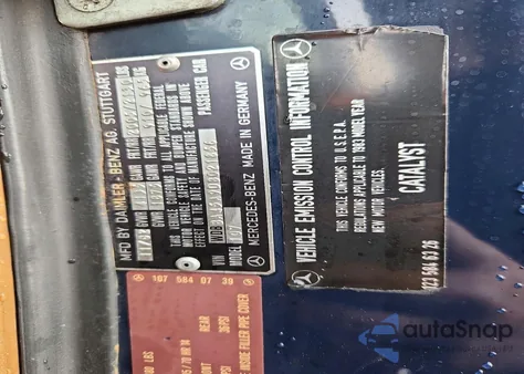 1983 Mercedes-Benz 380 Sl z USA, uszkodzony, nr VIN WDBBA45A9DB021856